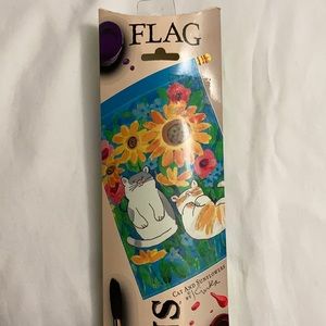 🎉Price Drop! NEW Cat and Sunflowers Big Flag